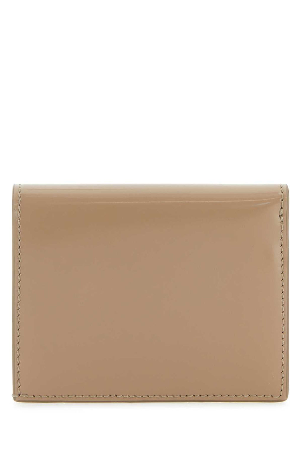 Carteira feminina Salvatore Ferragamo em couro bege