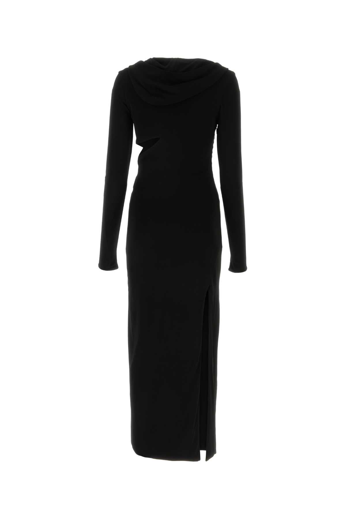 Versace Women Black Jersey Dress