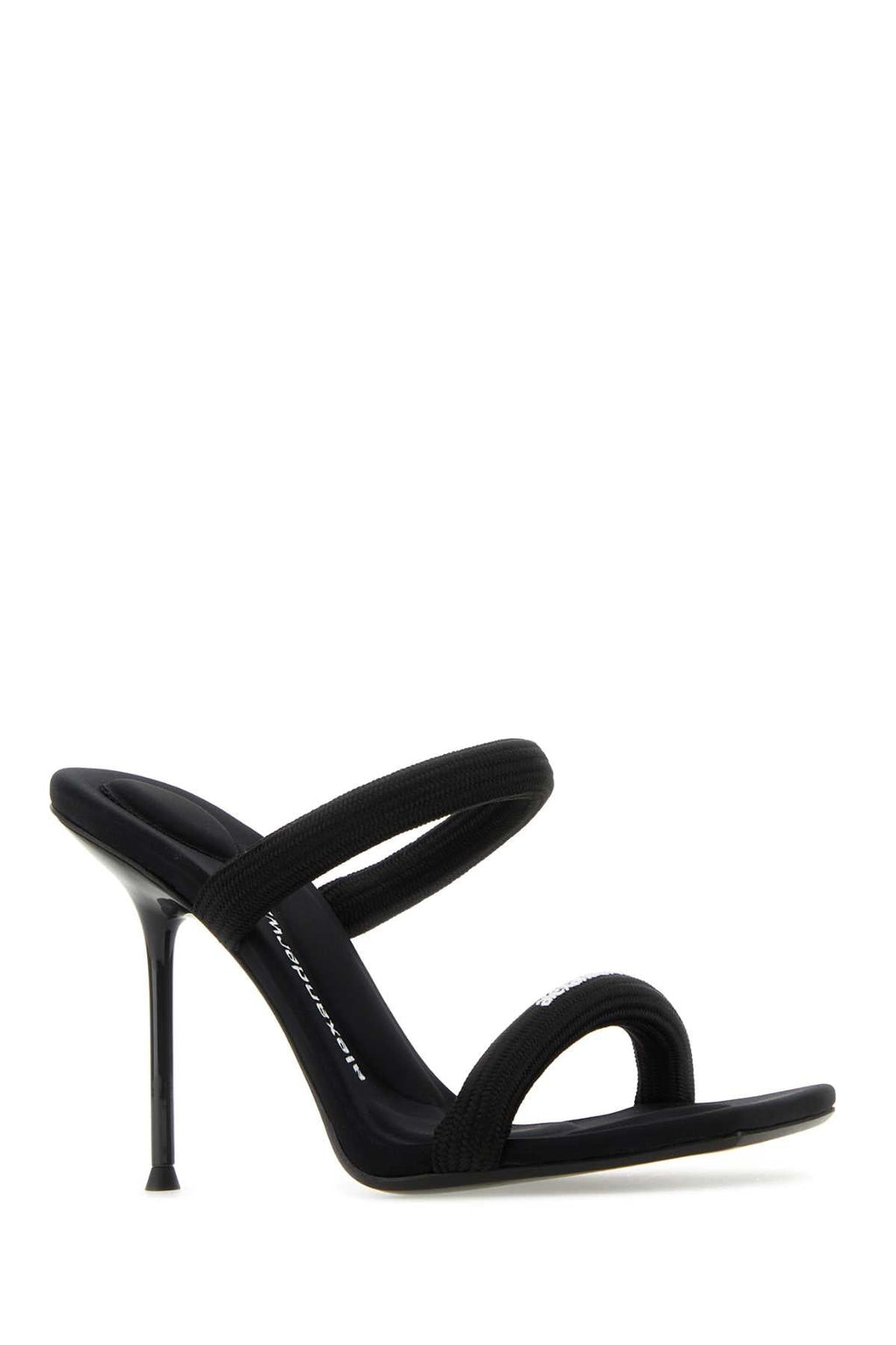 Alexander Wang Women Black Fabric Mules