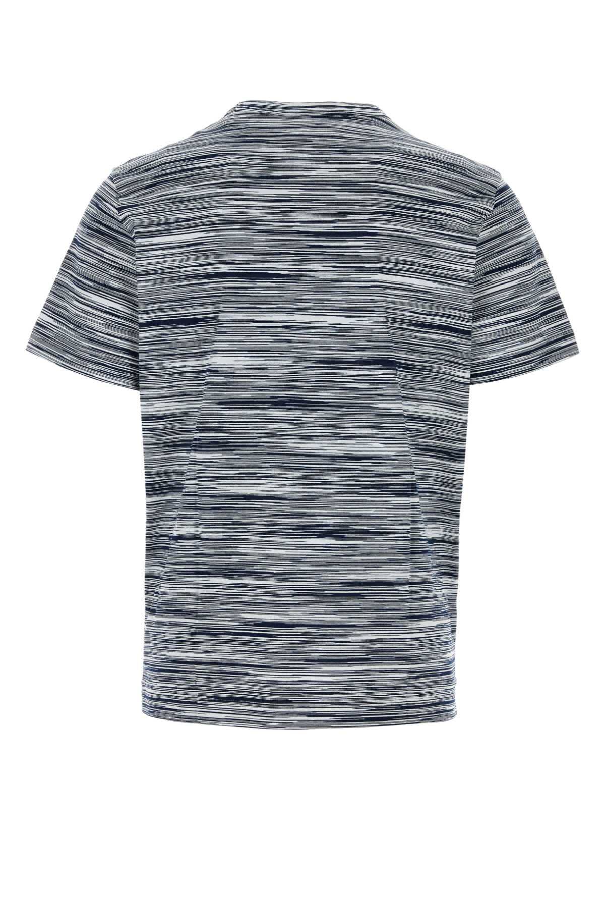 Missoni Men Embroidered Cotton T-Shirt
