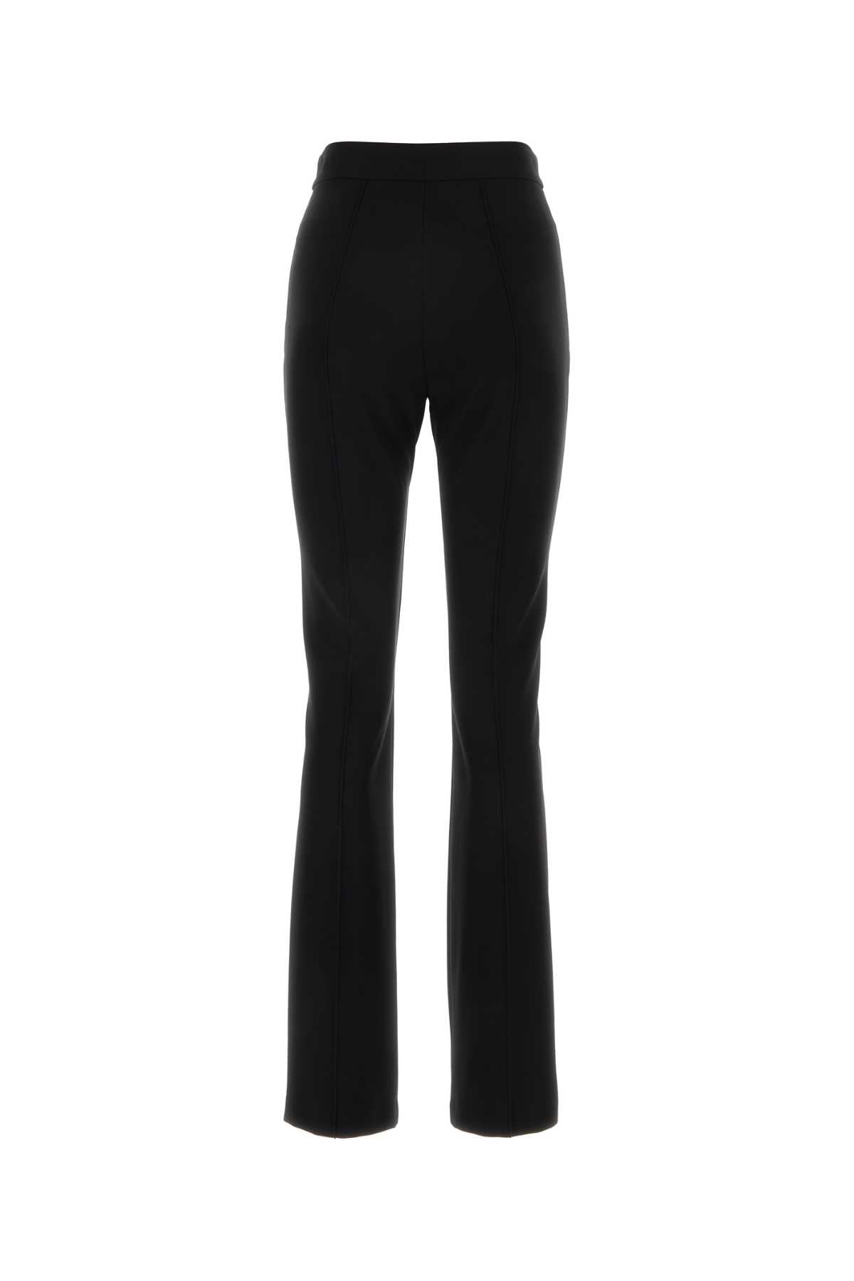 Max Mara Women Black Viscose Blend Lari Pant