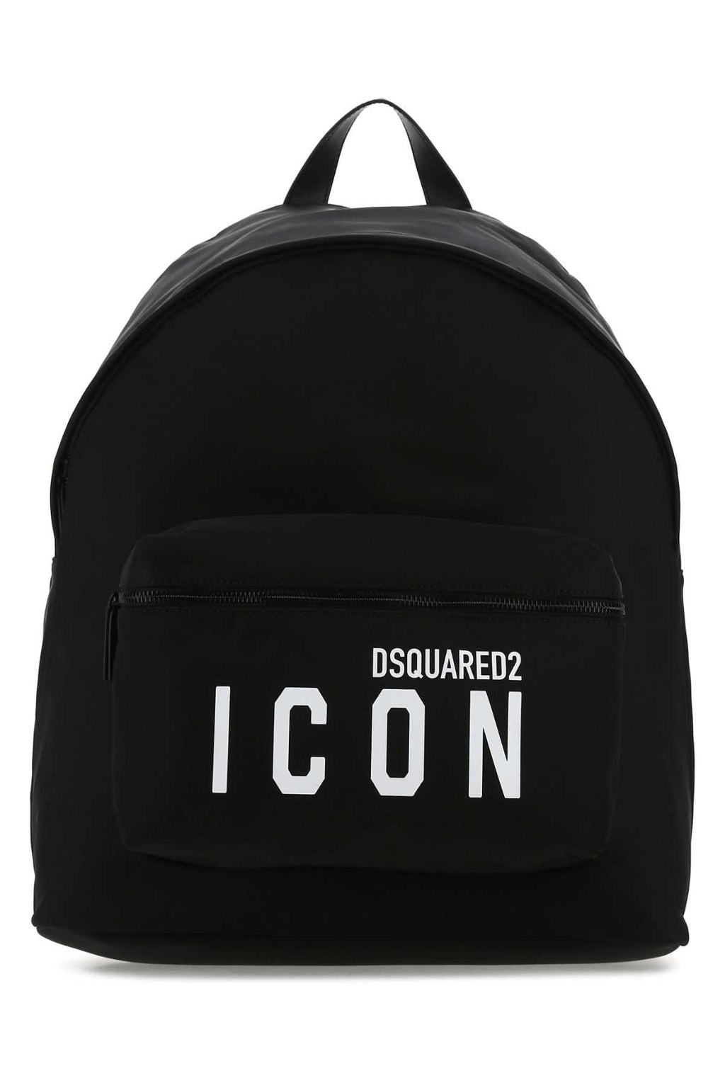 Dsquared Men Black Fabric Be Icon Backpack