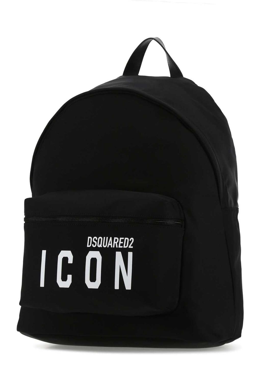 Dsquared Men Black Fabric Be Icon Backpack