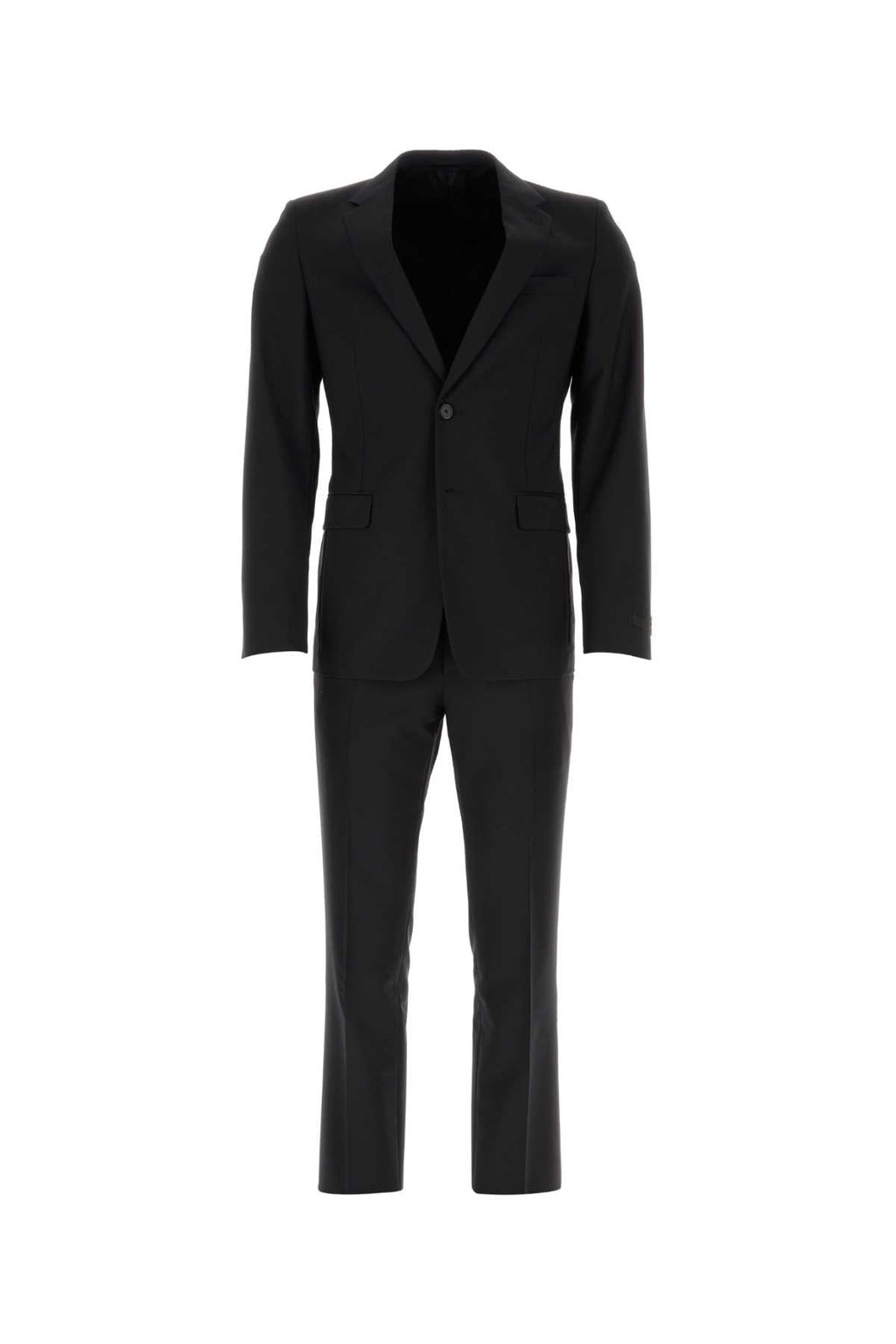 Prada Men Midnight Blue Wool Blend Suit