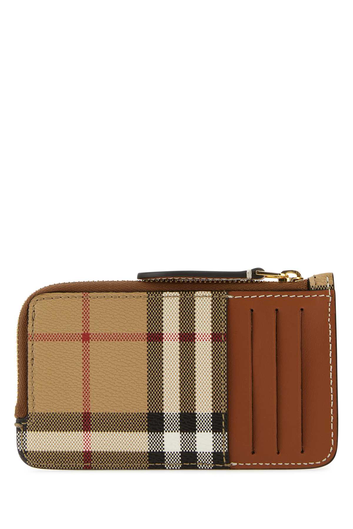 Burberry Women Printed Canvas Card Holder