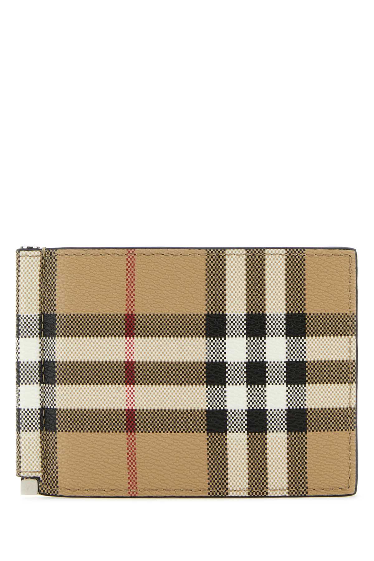 Burberry Men Printed Canvas Cardholder