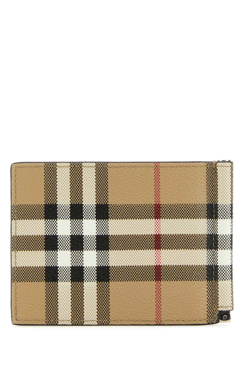 Burberry Men Printed Canvas Cardholder