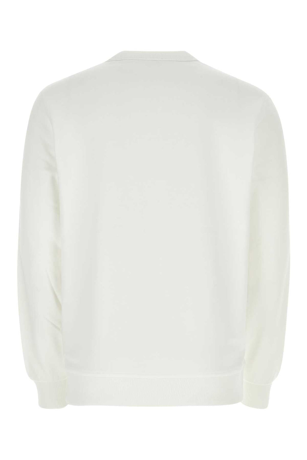 Burberry Men White Cotton Sweatshirt