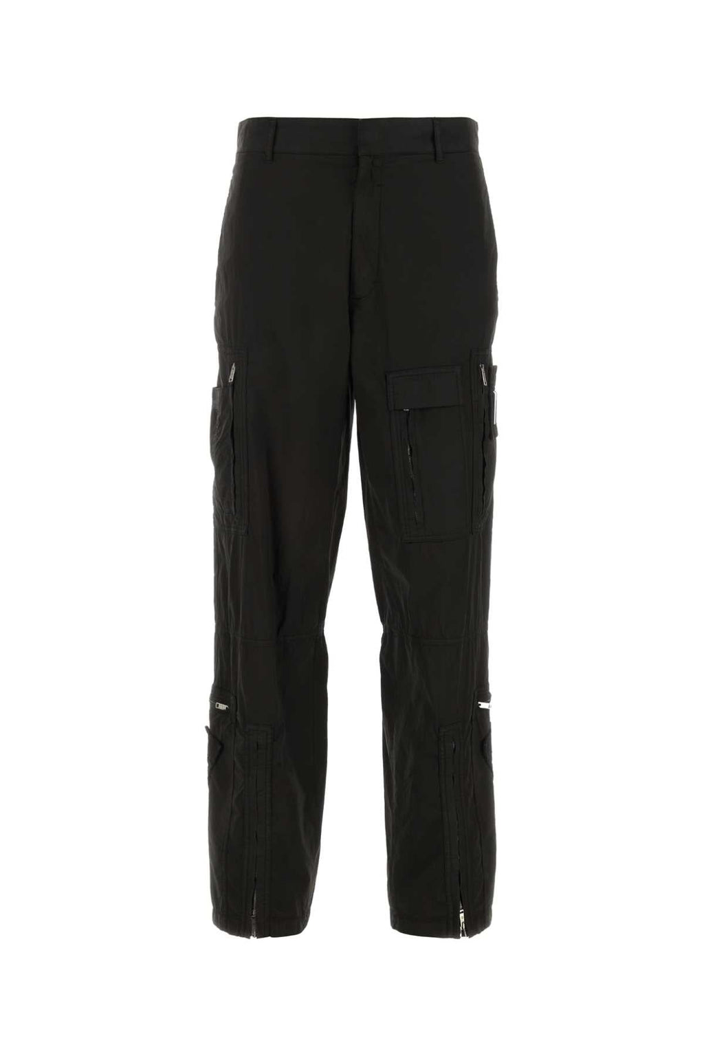 Givenchy Men Black Poplin Cargo Pant