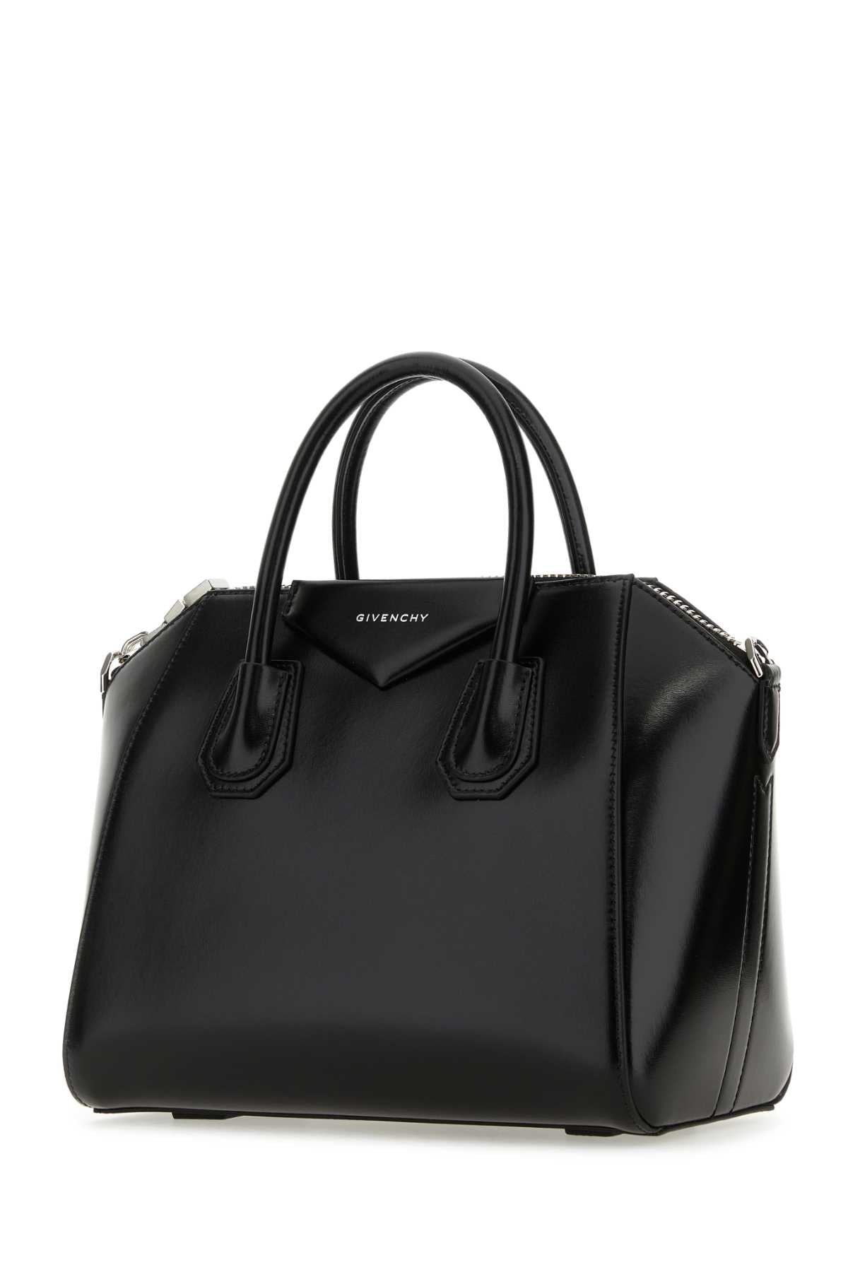 Givenchy Women Black Leather Small Antigona Handbag