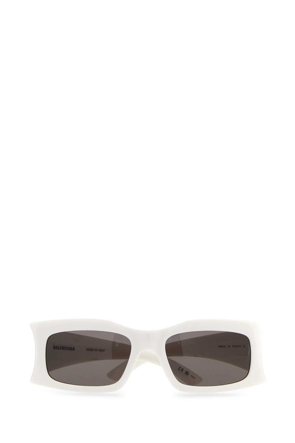 Balenciaga Unisex White Acetate Sunglasses