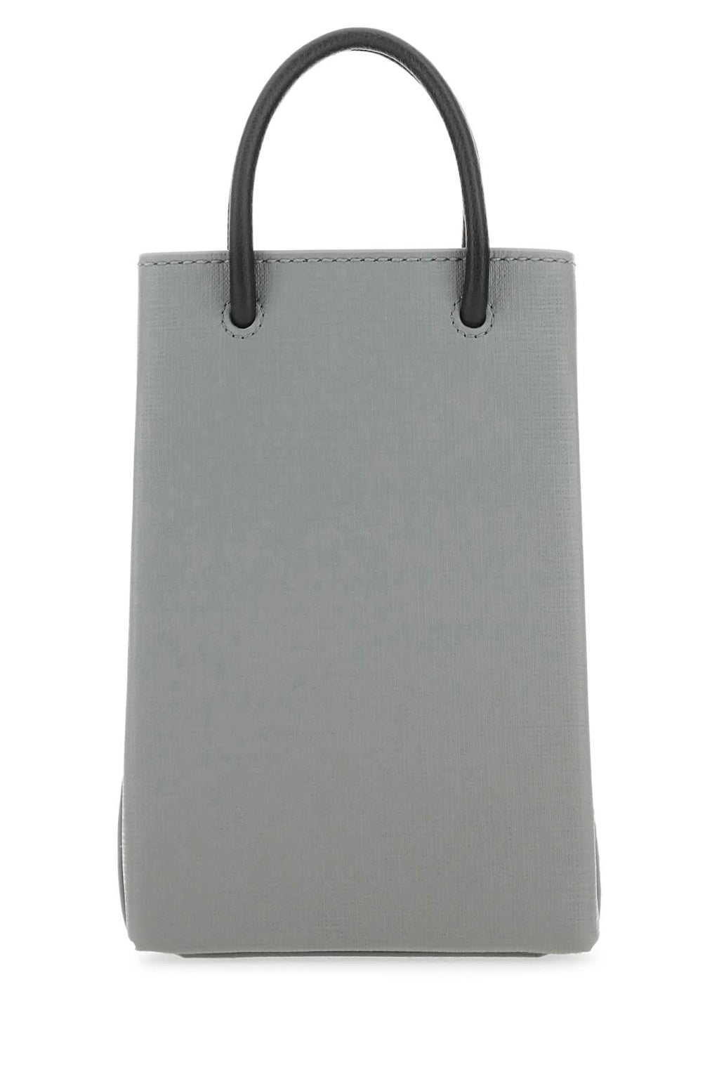 Balenciaga Women Grey Leather Phone Case