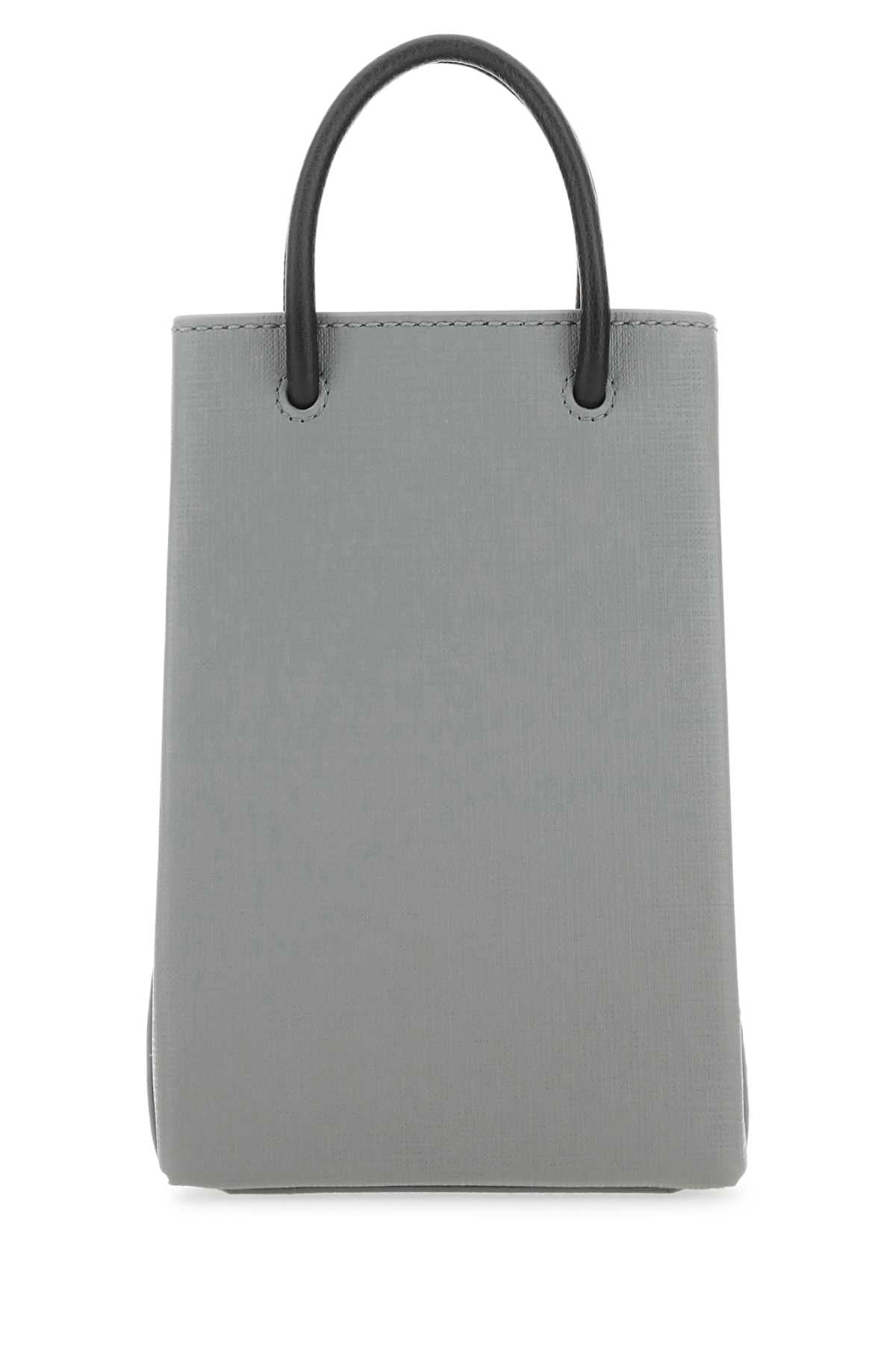 Balenciaga Women Grey Leather Phone Case