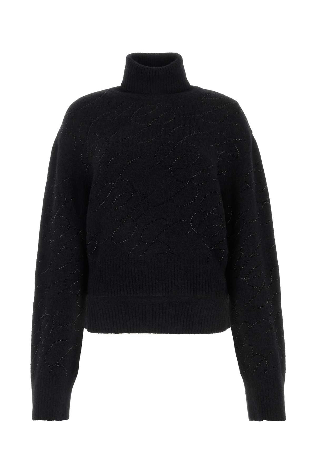 Blumarine Women Black Alpaca Blend Sweater
