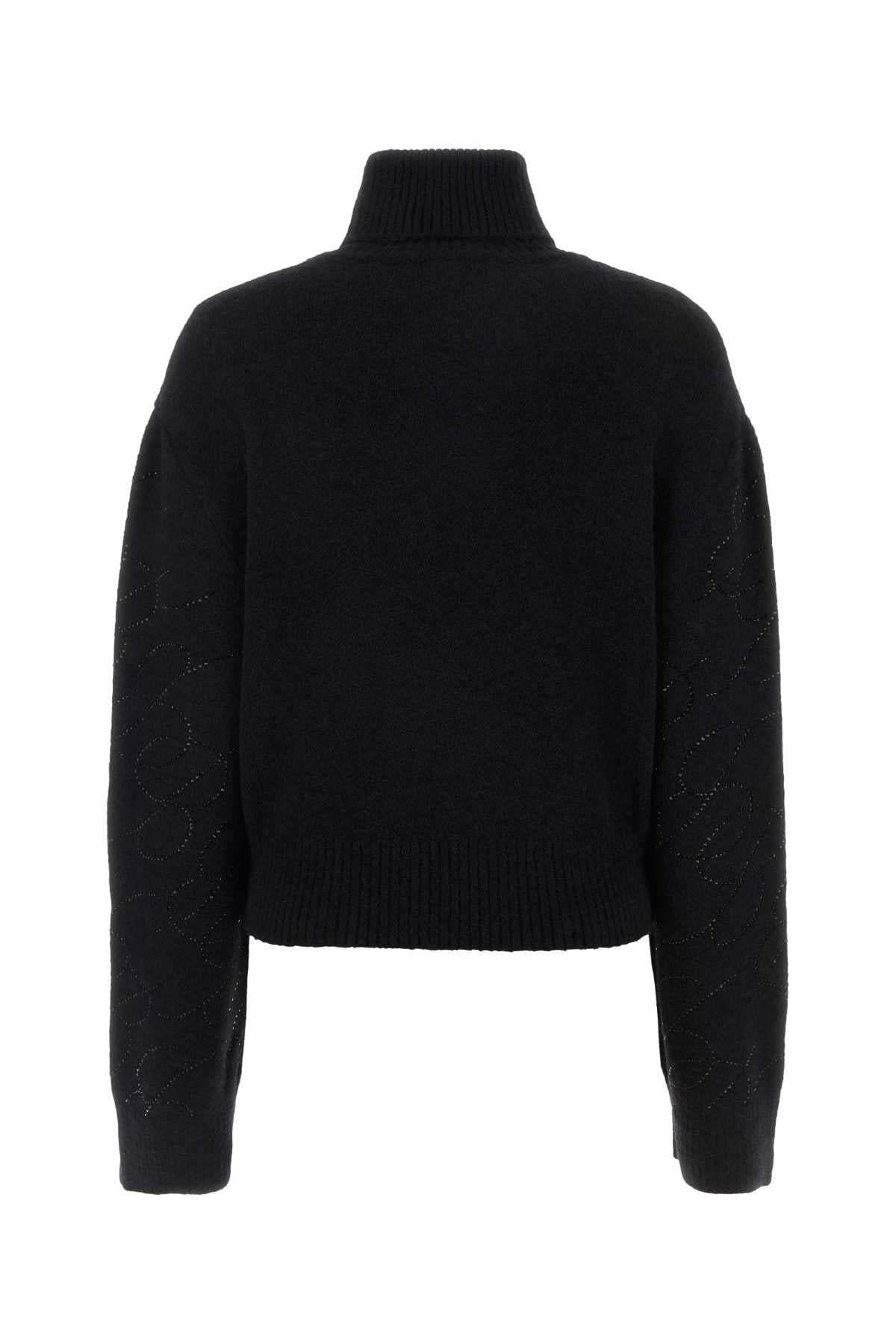 Blumarine Women Black Alpaca Blend Sweater