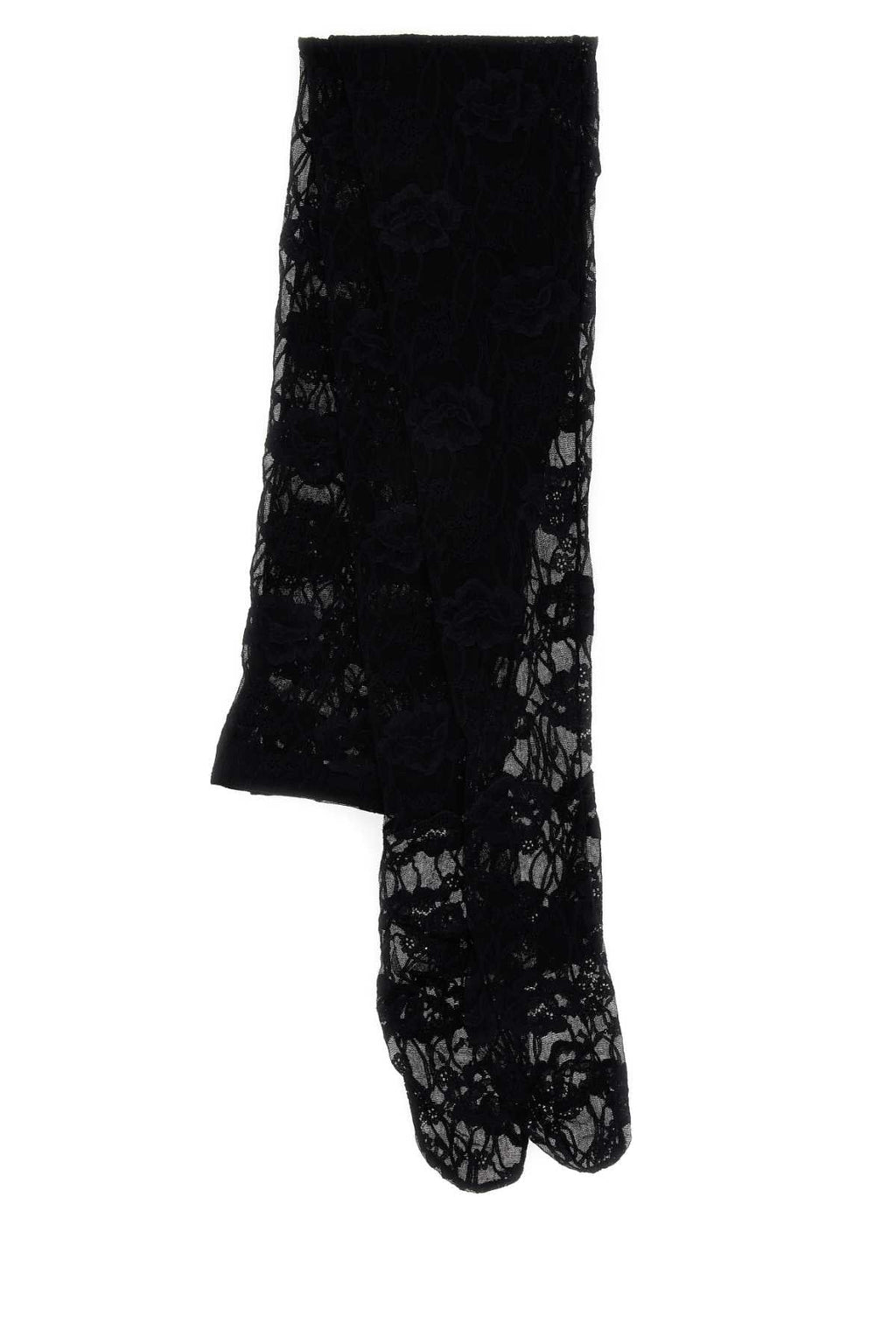 Saint Laurent Women Black Lace Collant