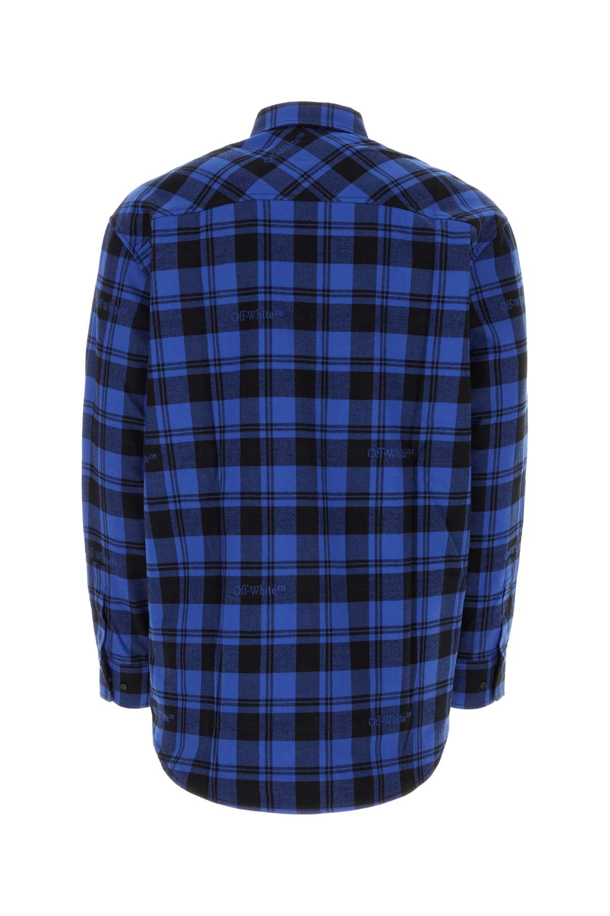 Off White Men Printed Cotton Shirt