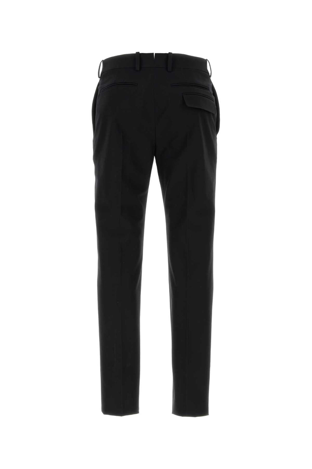 Alexander Mcqueen Men Black Cotton Pant