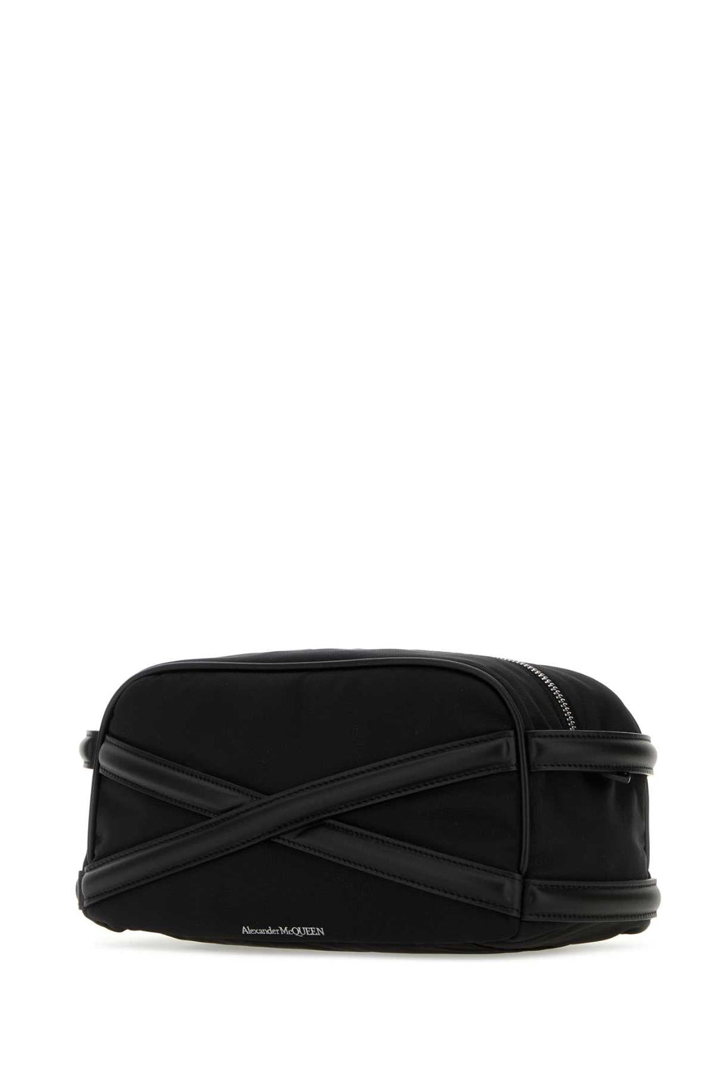 Alexander Mcqueen Men Black Fabric Beauty Case