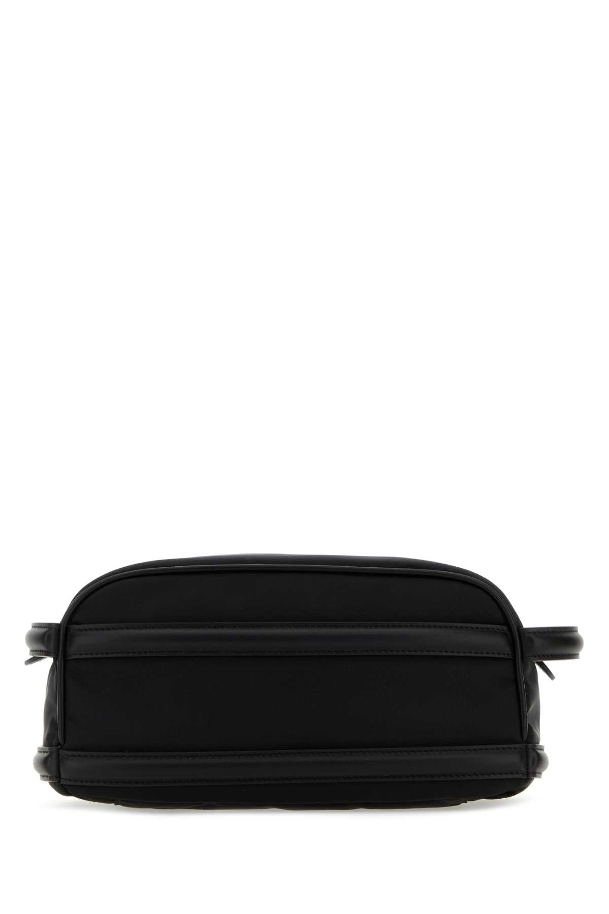 Alexander Mcqueen Men Black Fabric Beauty Case