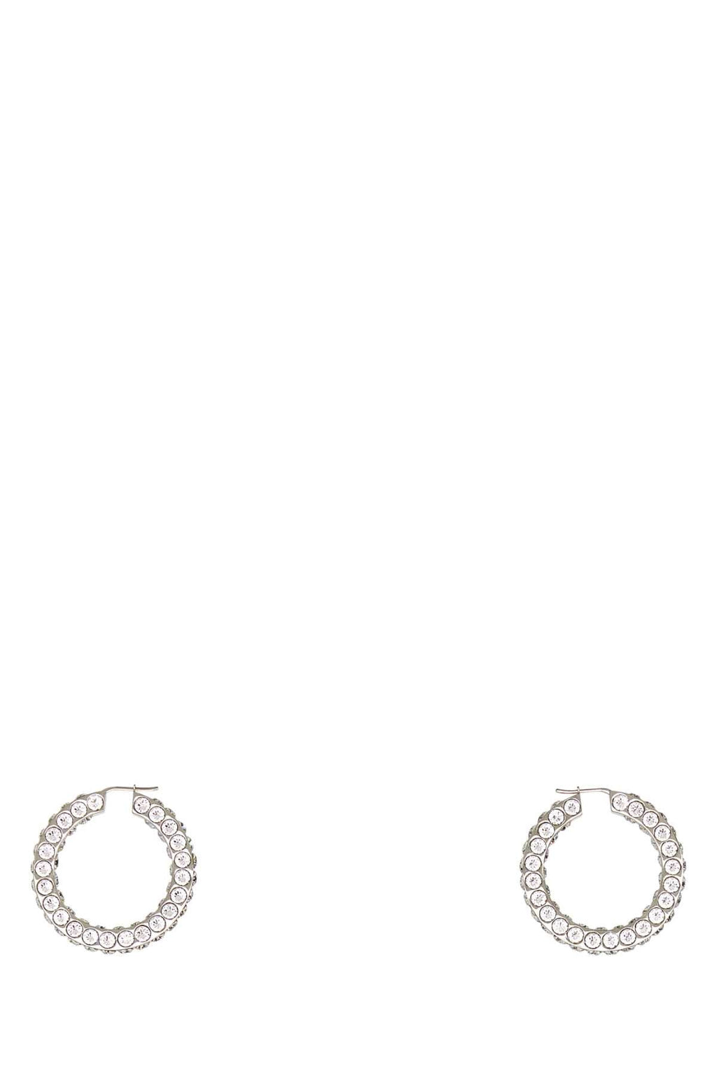 Amina Muaddi Women Embellished Metal Big Jaheel Earrings
