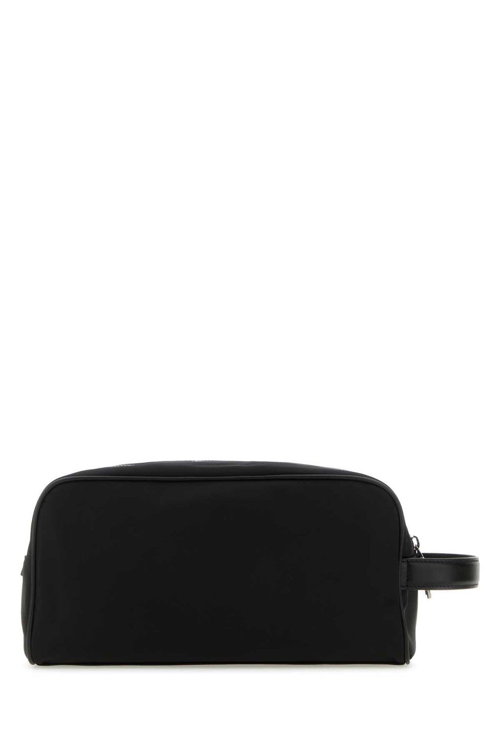 Dolce & Gabbana Men Black Nylon And Leather Beauty Case