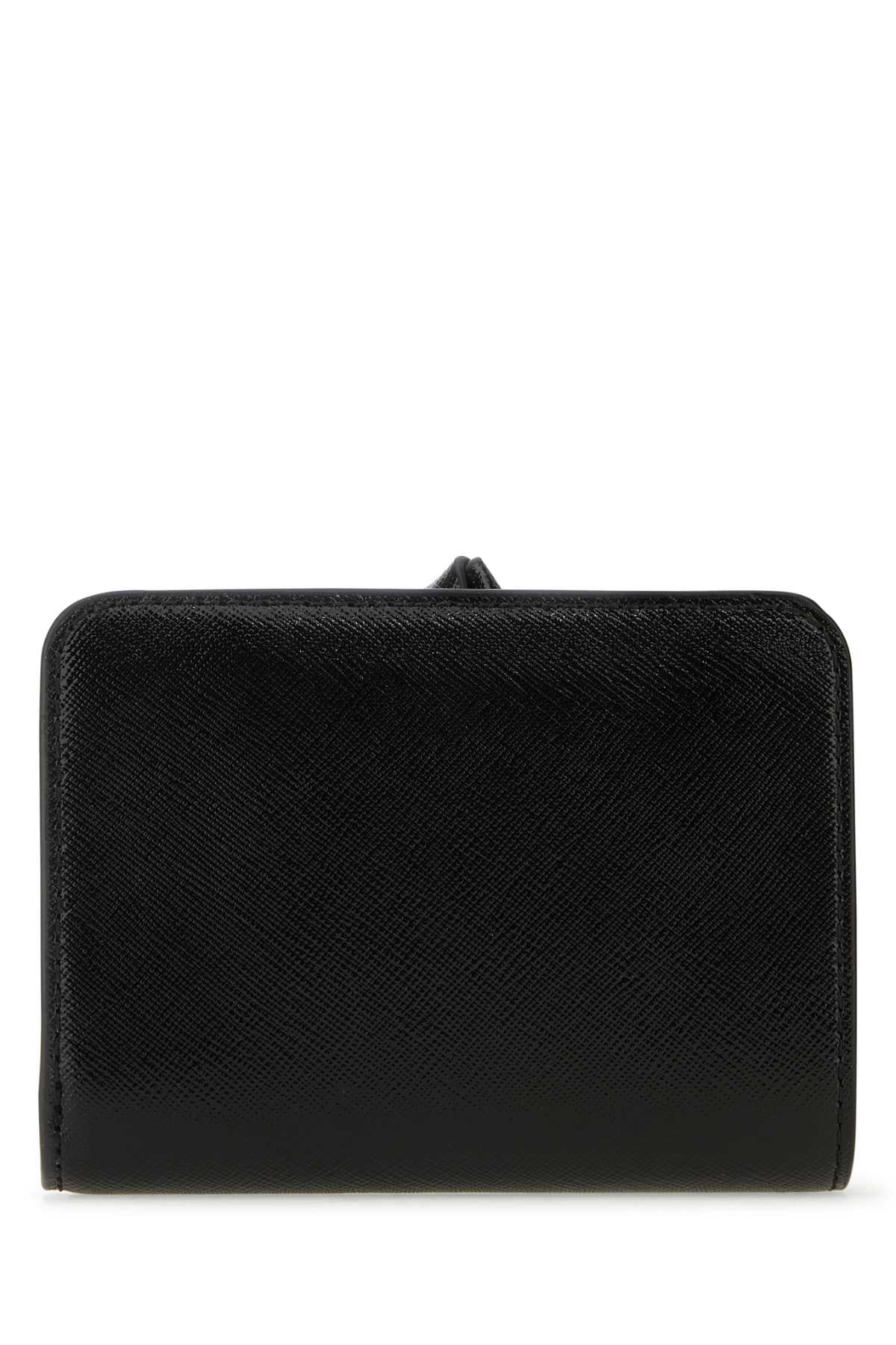 Marc Jacobs Women Black Leather Mini The Utility Snapshot Dtm Wallet