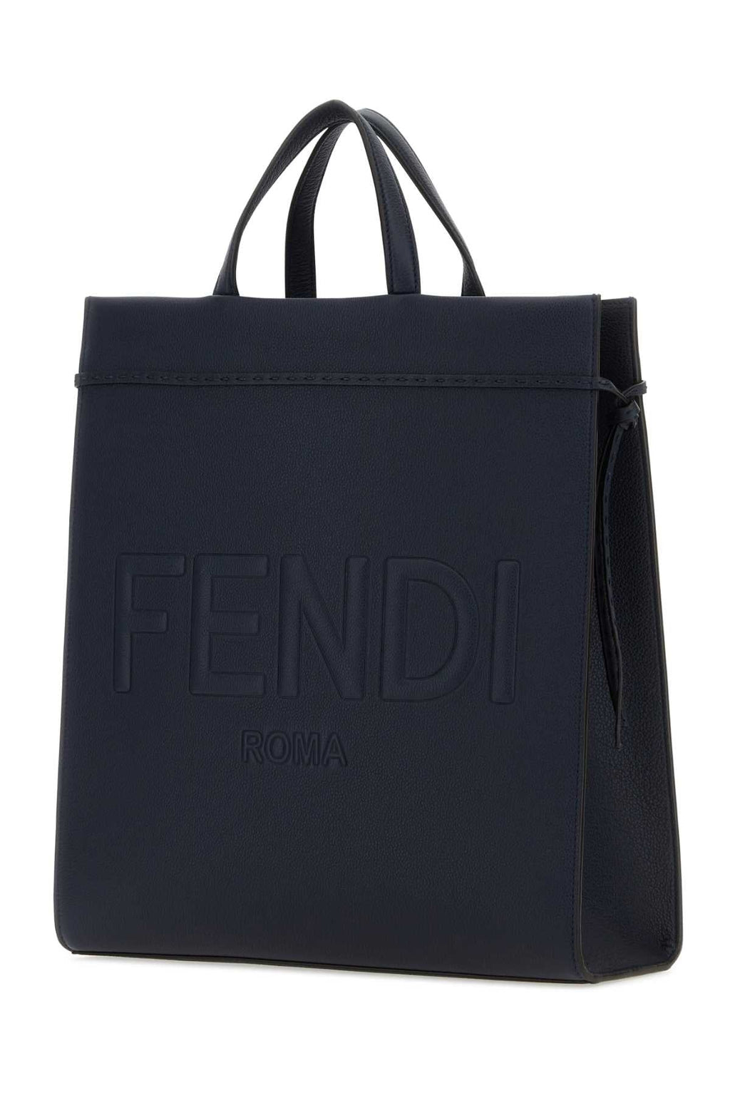 Fendi Men Midnight Blue Medium Go To Shopper Shopping Bag