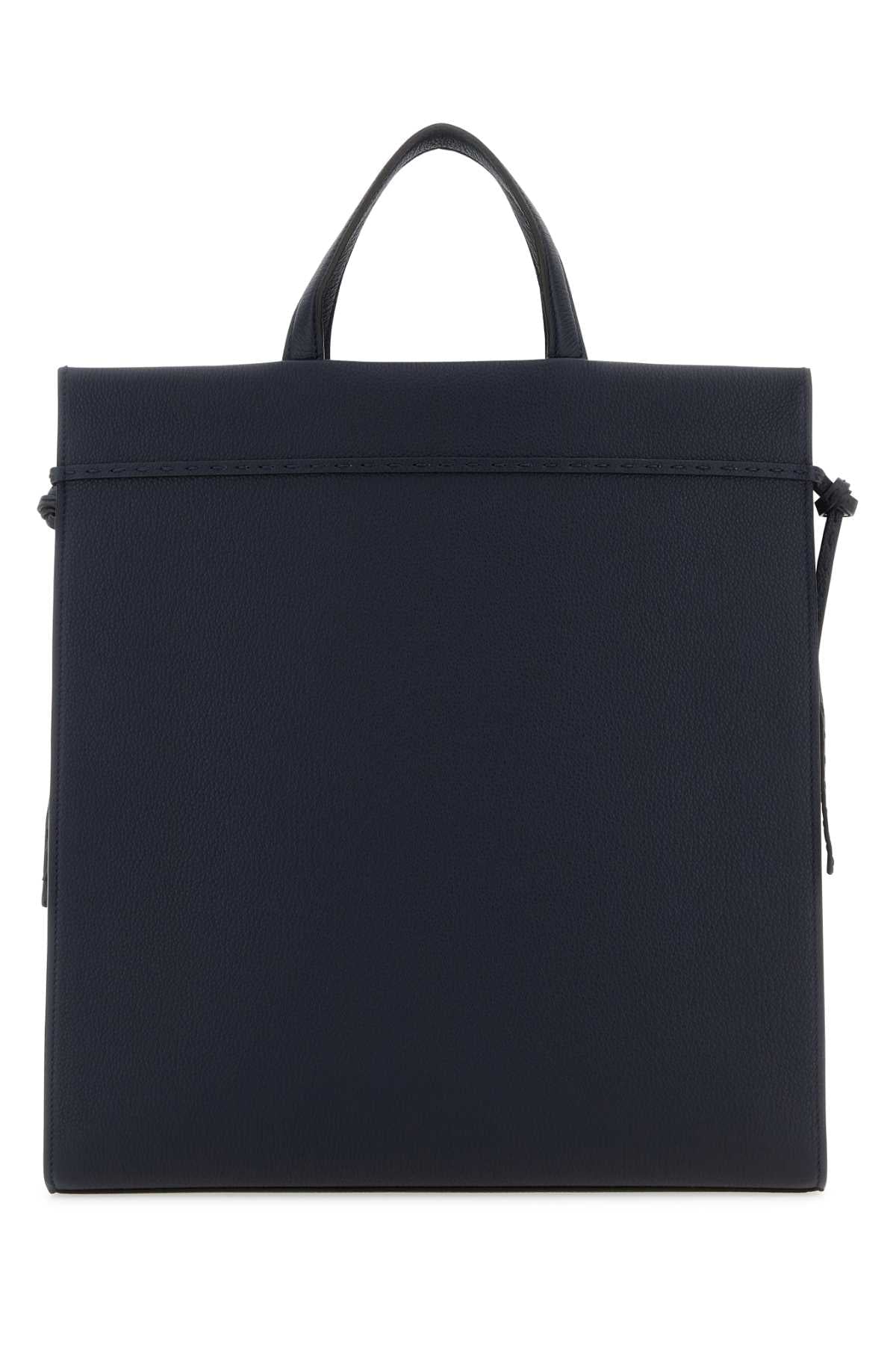 Fendi Men Midnight Blue Medium Go To Shopper Shopping Bag