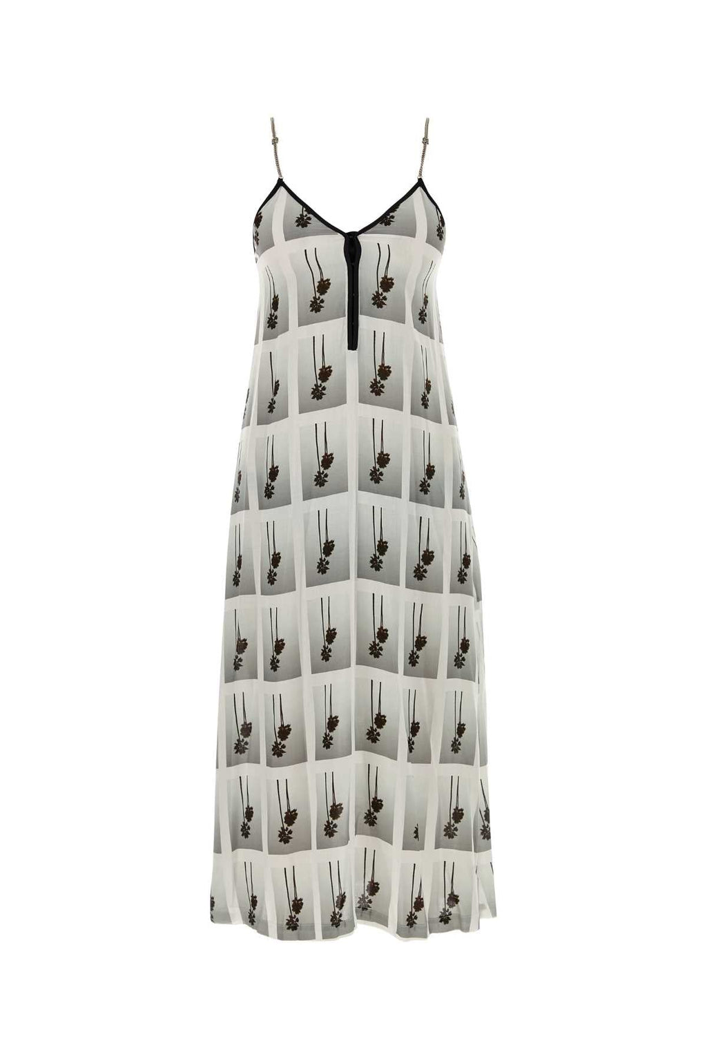 Palm Angels Women Printed Viscose Dress