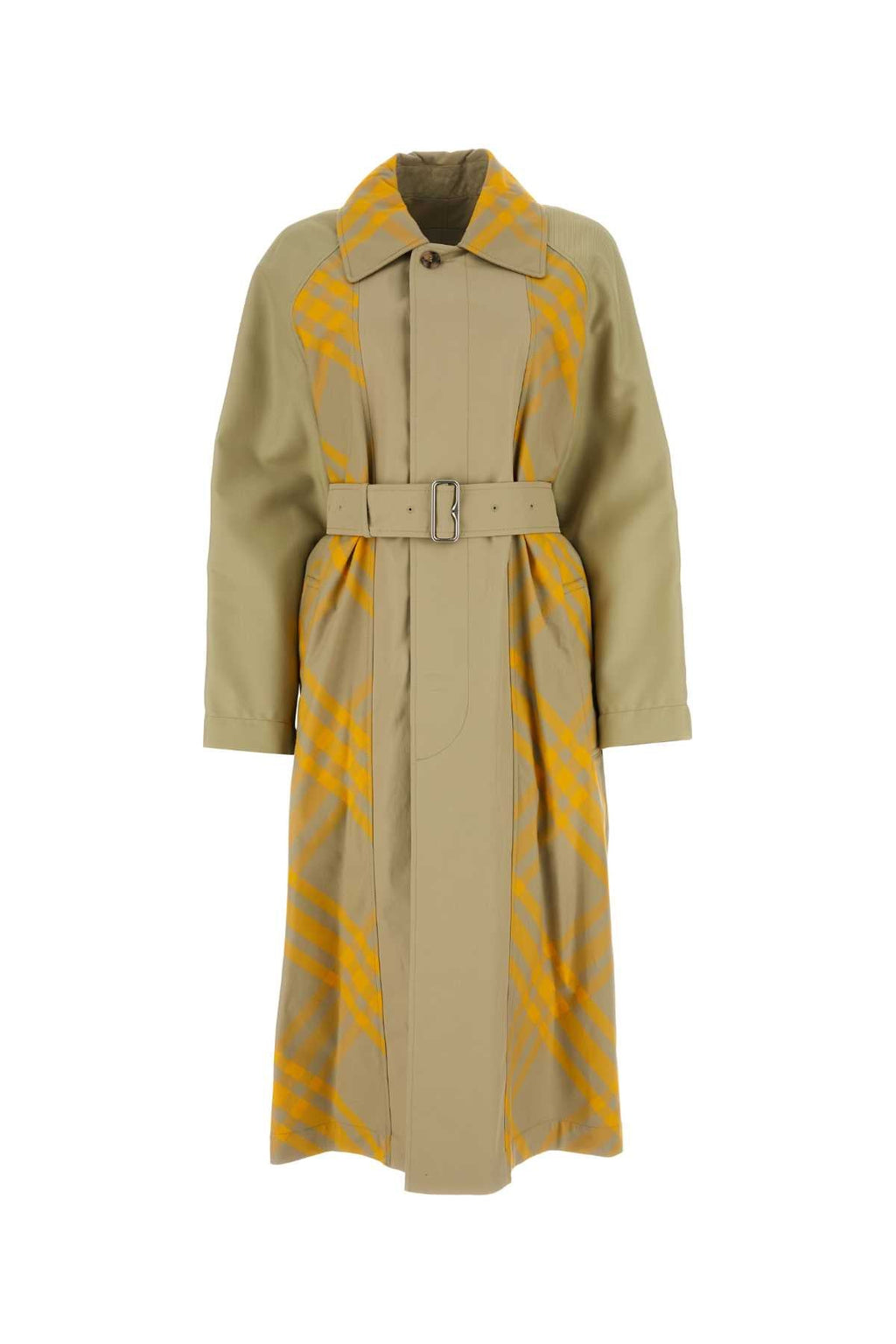 Burberry Women Two-Tone Cotton Reversible Bradford Trench Coat