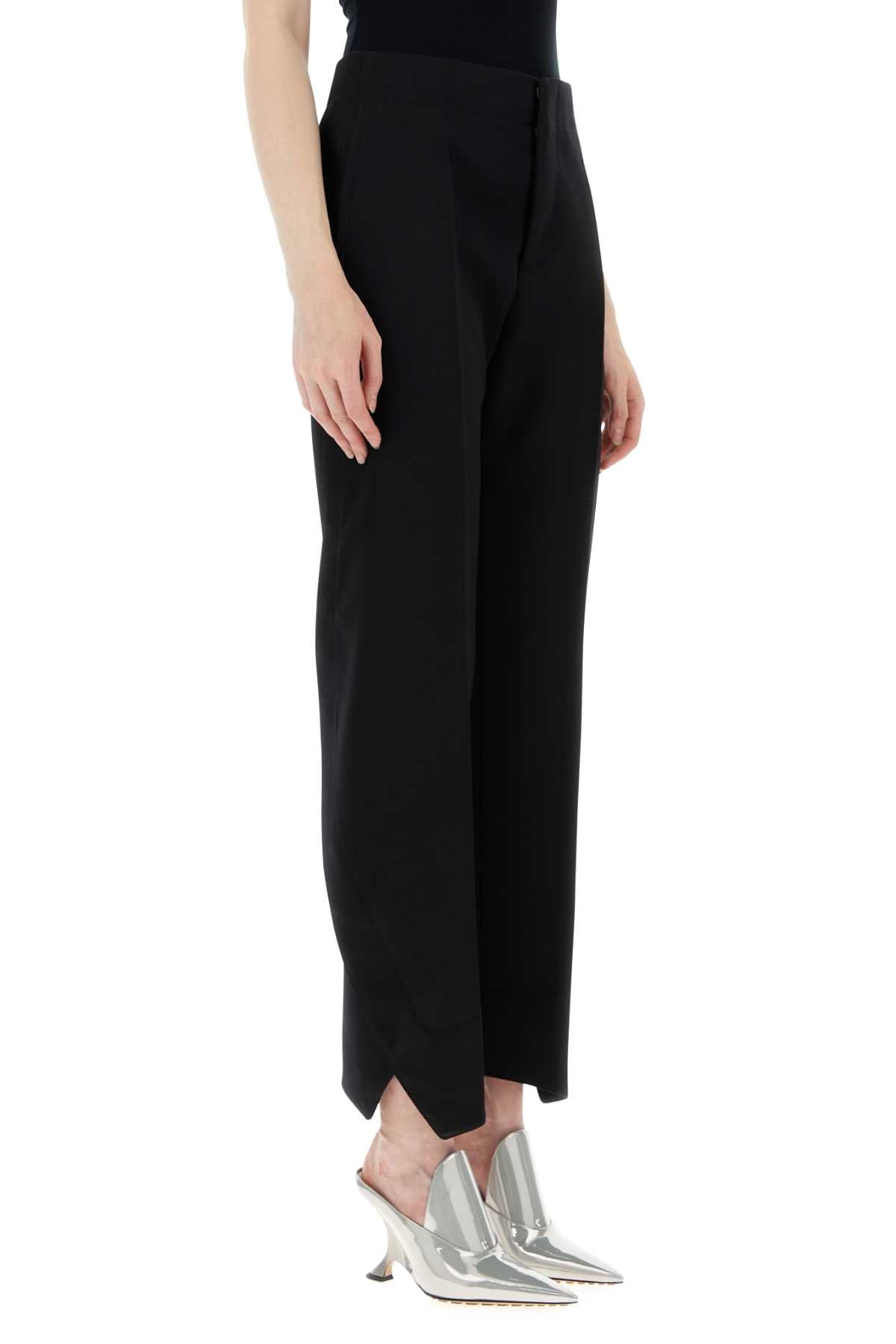 Bottega Veneta Women Black Wool Pant