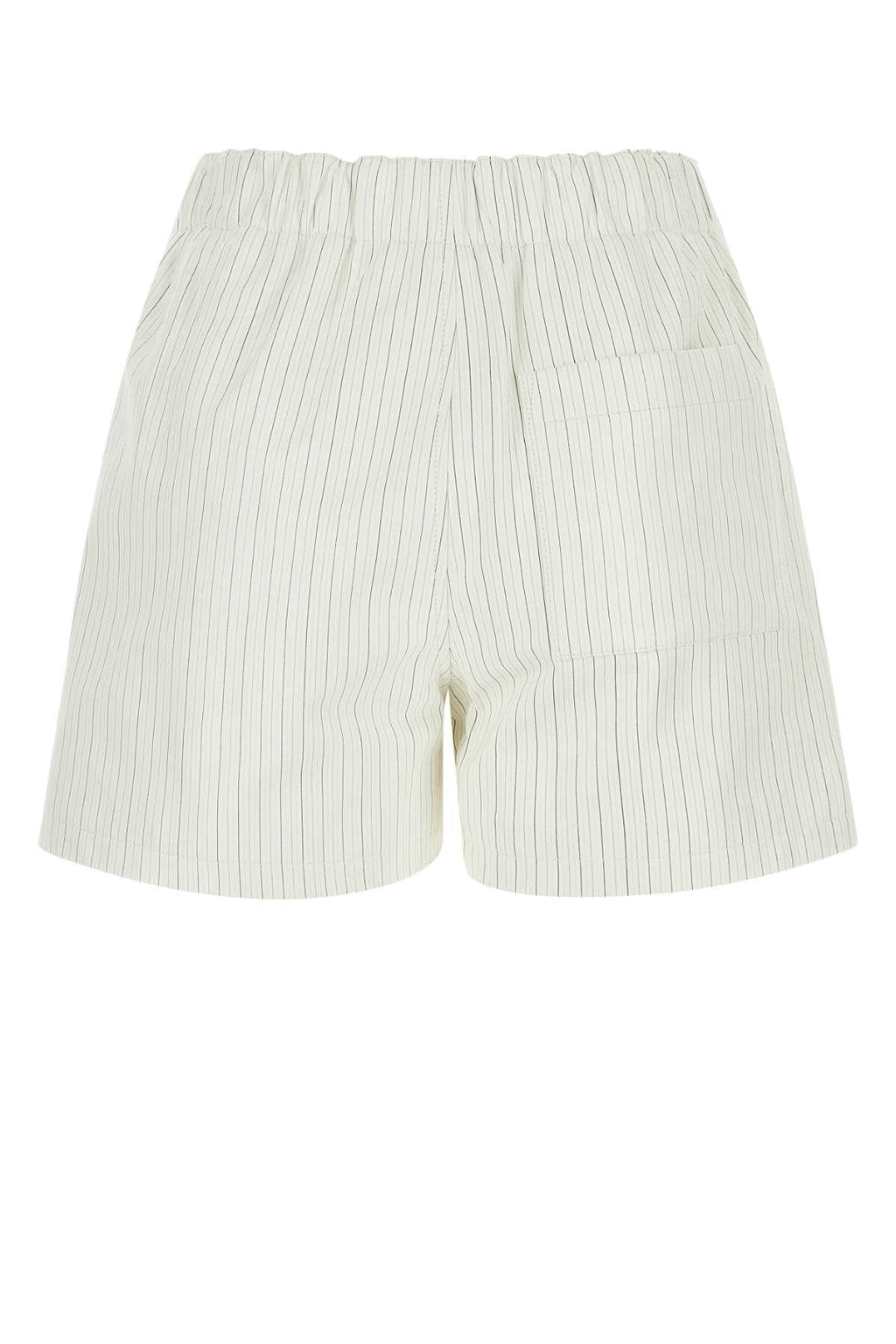 Bottega Veneta Women Printed Leather Shorts