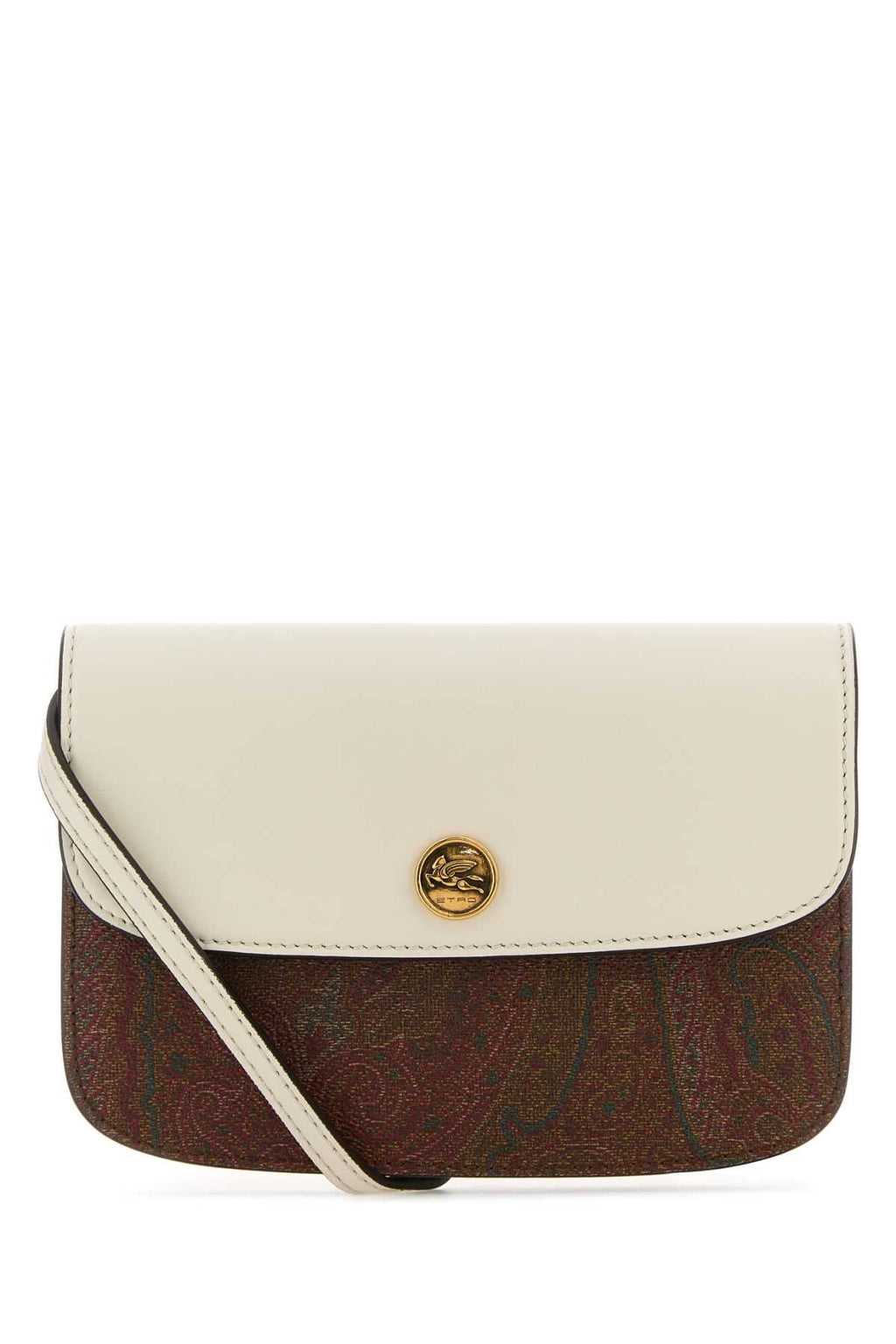 Etro Women Printed Canvas Essential Xs Crossbody Bag