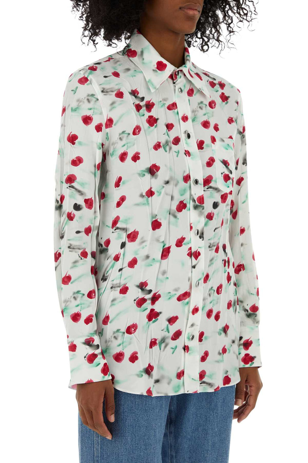 Marni Women Printed Viscose Shirt