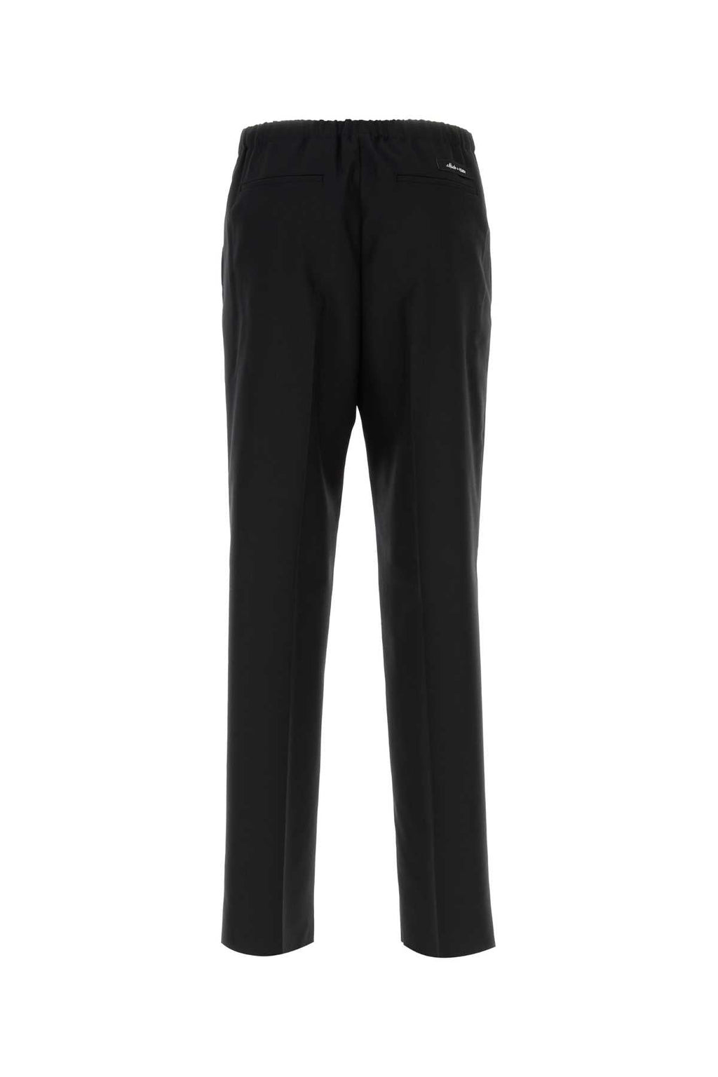 Fendi Men Black Wool Pant