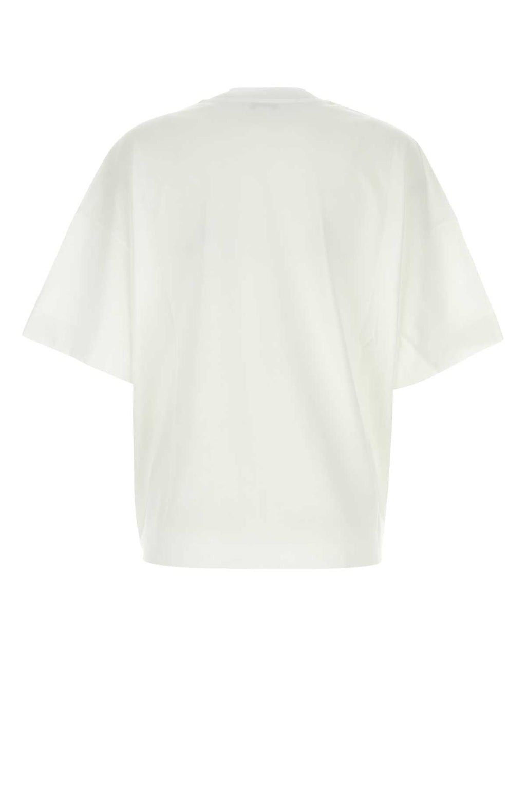 Alexander Mcqueen Women White Cotton Oversize T-Shirt