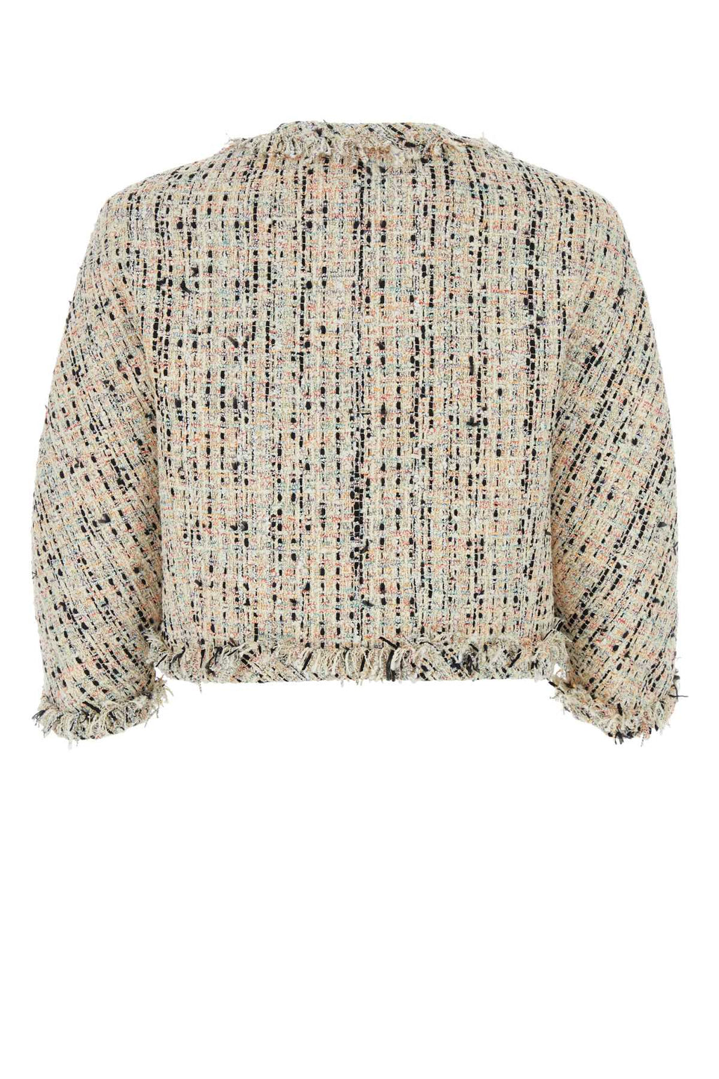 Alexander Mcqueen Women Multicolor Tweed Blazer
