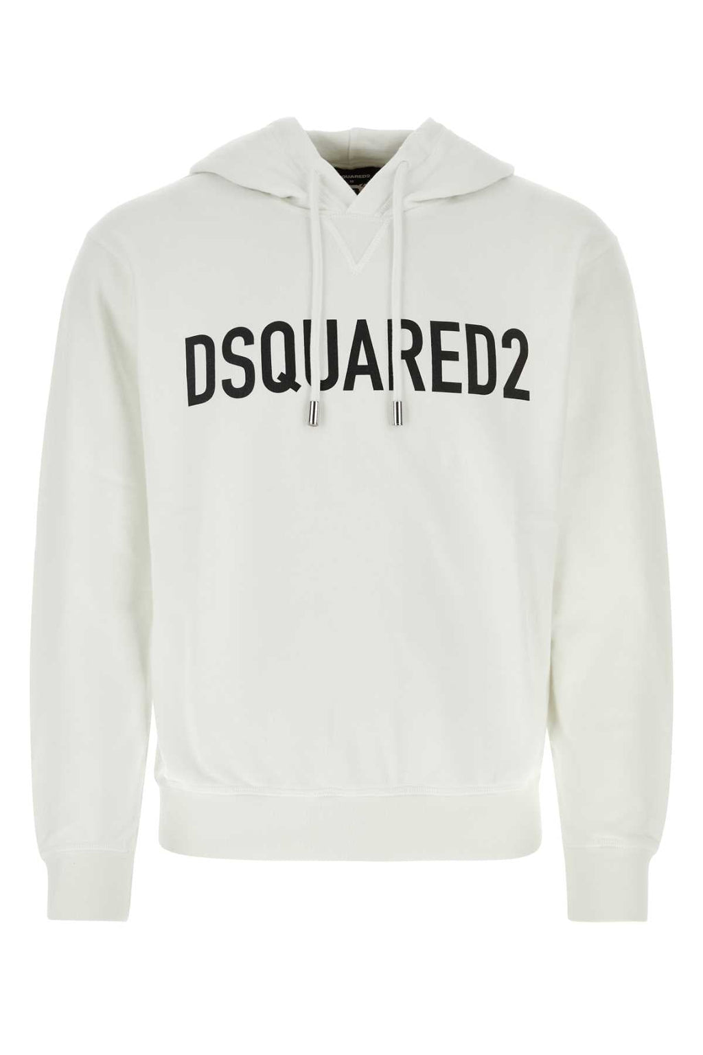 Dsquared Men White Cotton Sweatshirt