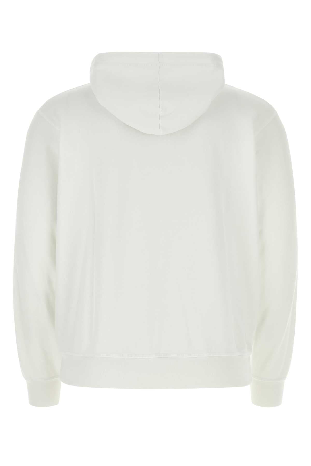 Dsquared Men White Cotton Sweatshirt