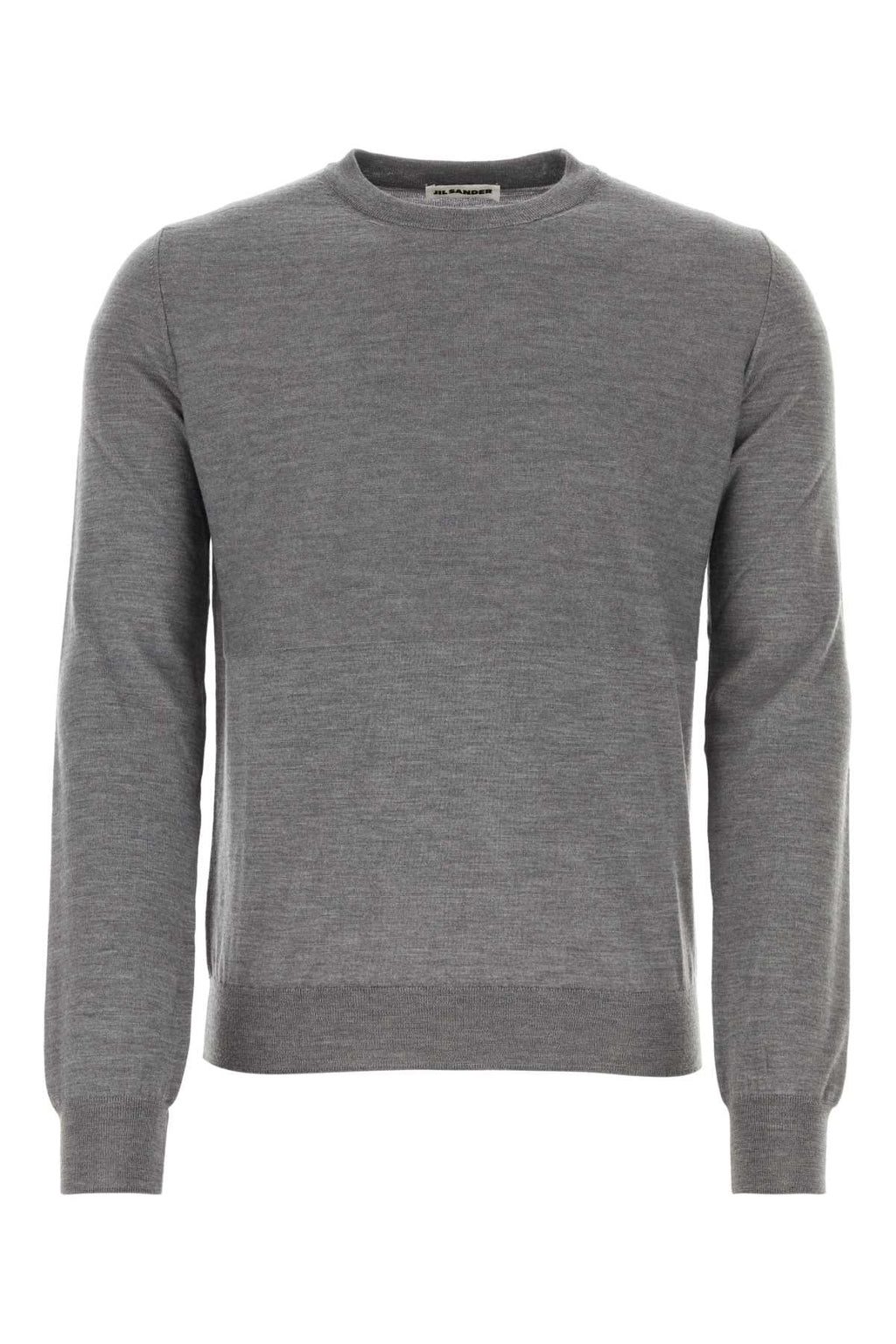 Jil Sander Men Grey Wool Sweater