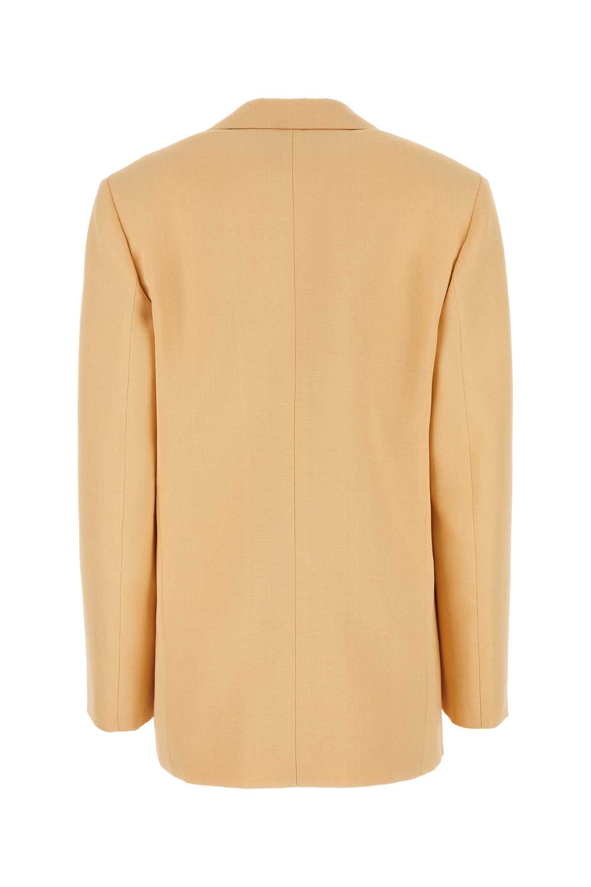 Jil Sander Women Peach Viscose Blend Oversize Blazer