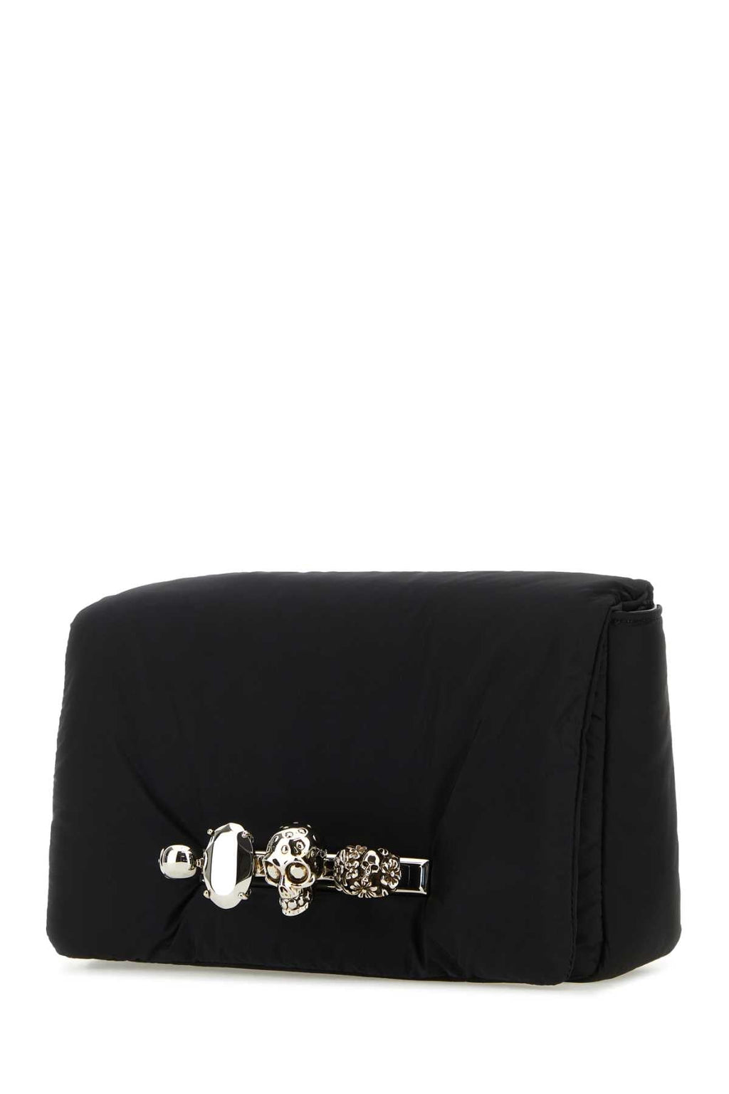 Alexander Mcqueen Men Black Nylon The Puffy Knuckle Belt Bag