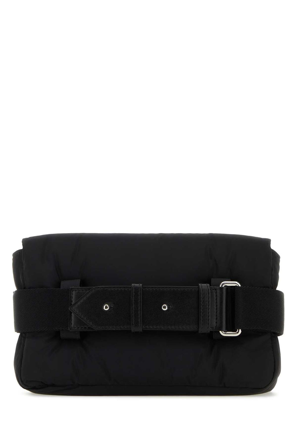 Alexander Mcqueen Men Black Nylon The Puffy Knuckle Belt Bag