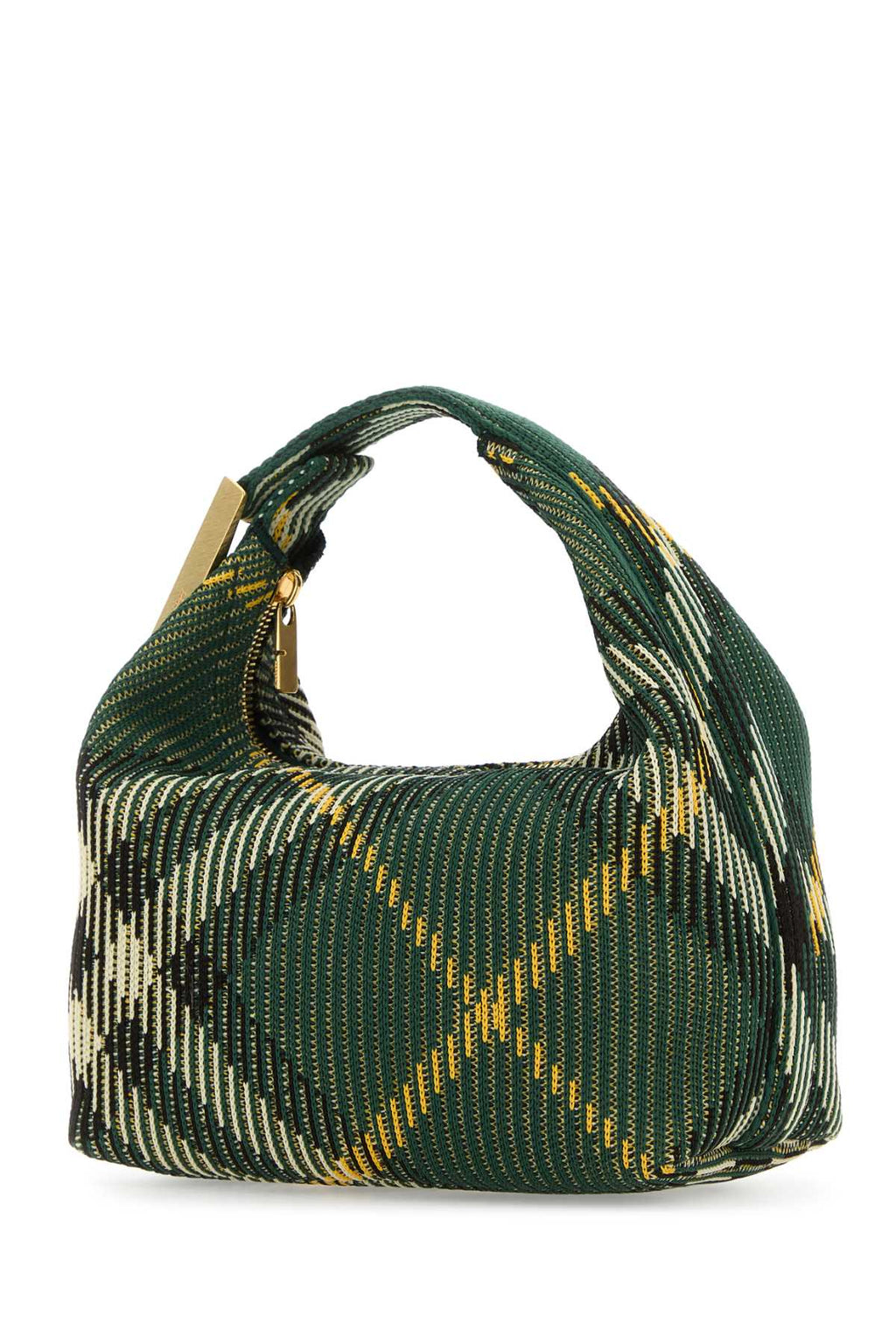 Burberry Women Embroidered Nylon Mini Peg Handbag