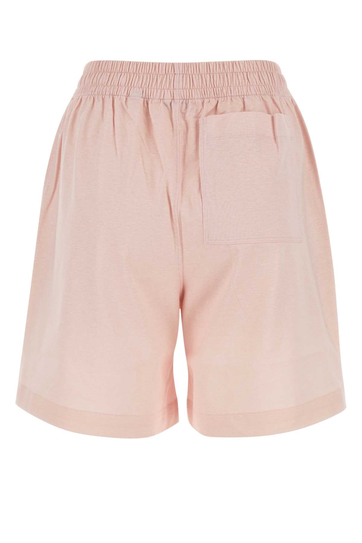 Burberry Women Light Pink Cotton Shorts