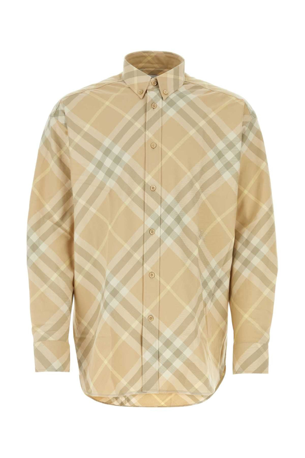 Burberry Men Printed Twill Shirt