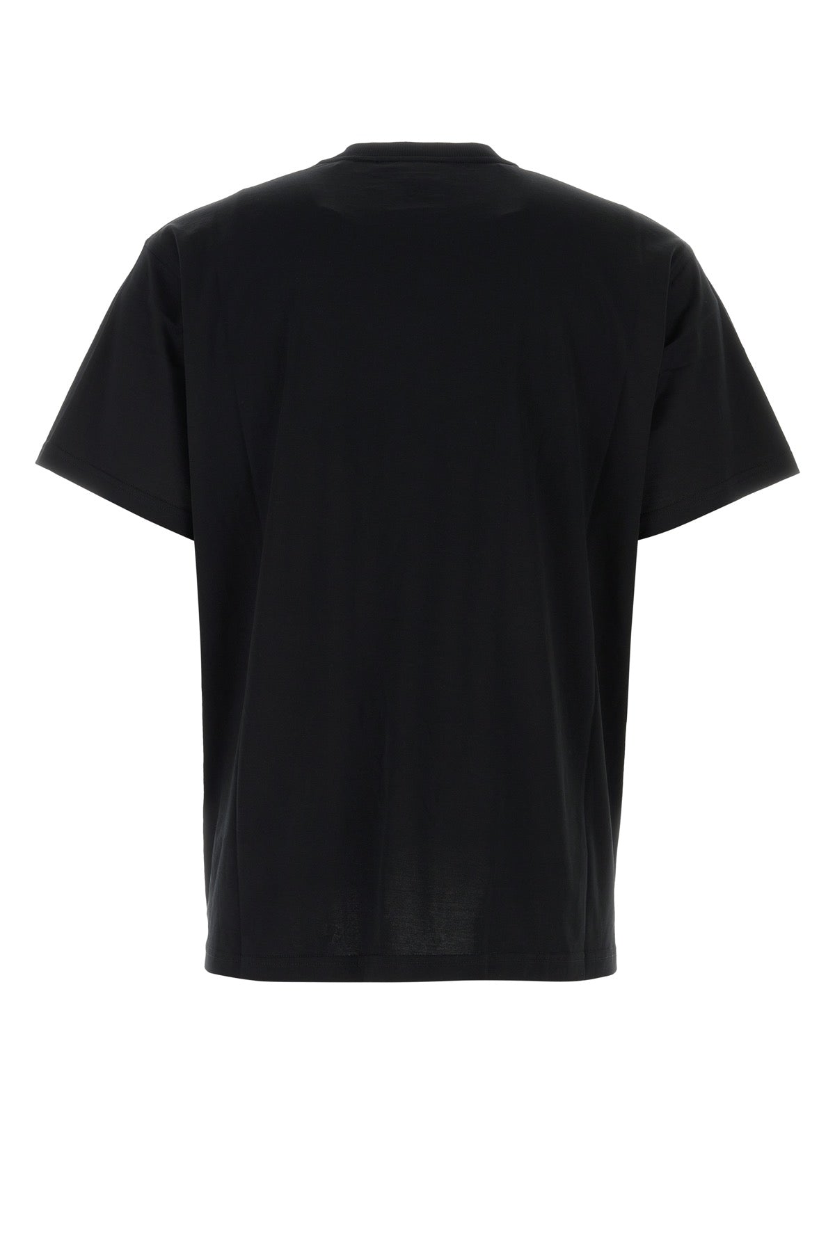 Burberry Men Black Cotton T-Shirt