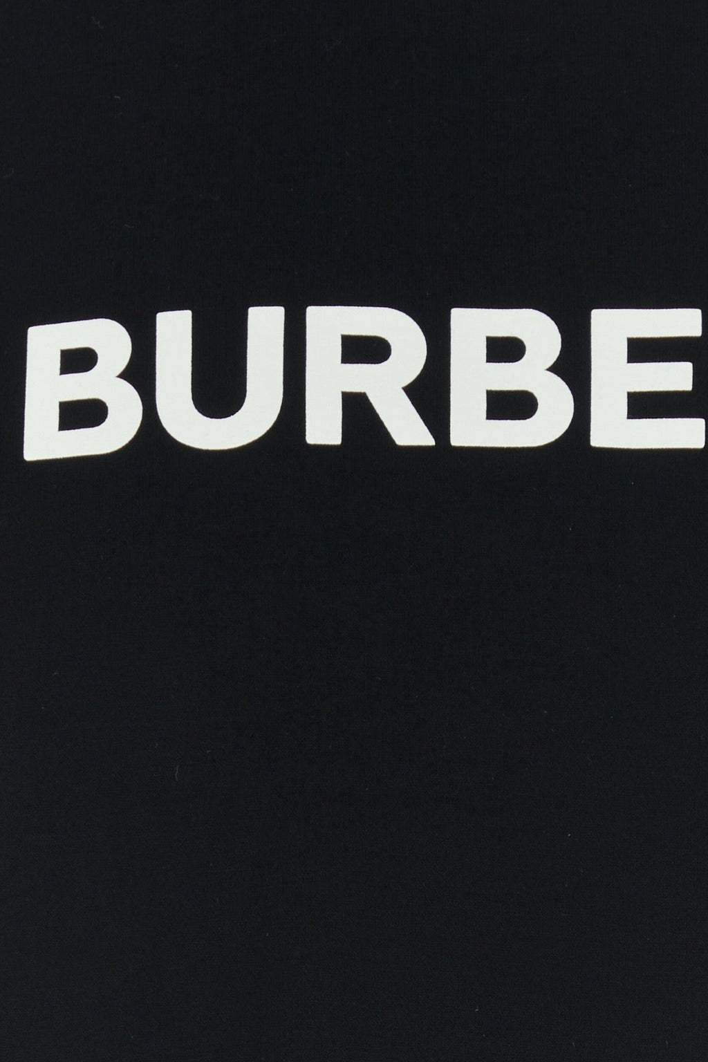 Burberry Men Black Cotton T-Shirt