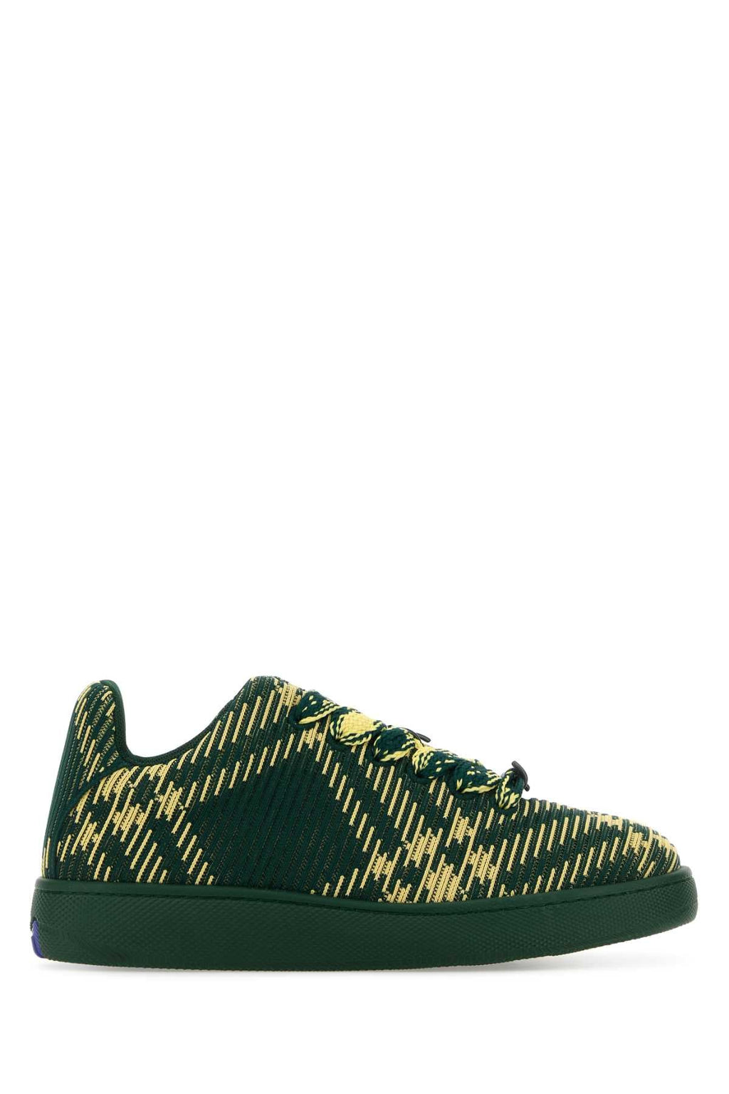 Burberry Men Embroidered Fabric Box Sneakers